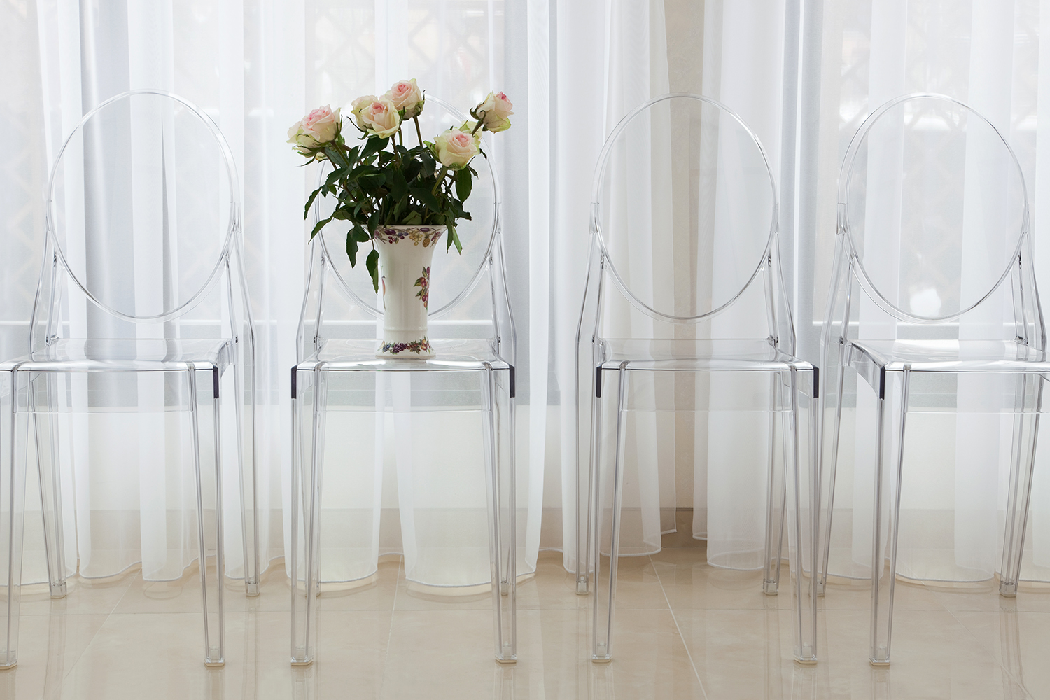 Καρέκλα Catering ArteLibre HALOIR Διάφανο Πλαστικό 40x35x90cm