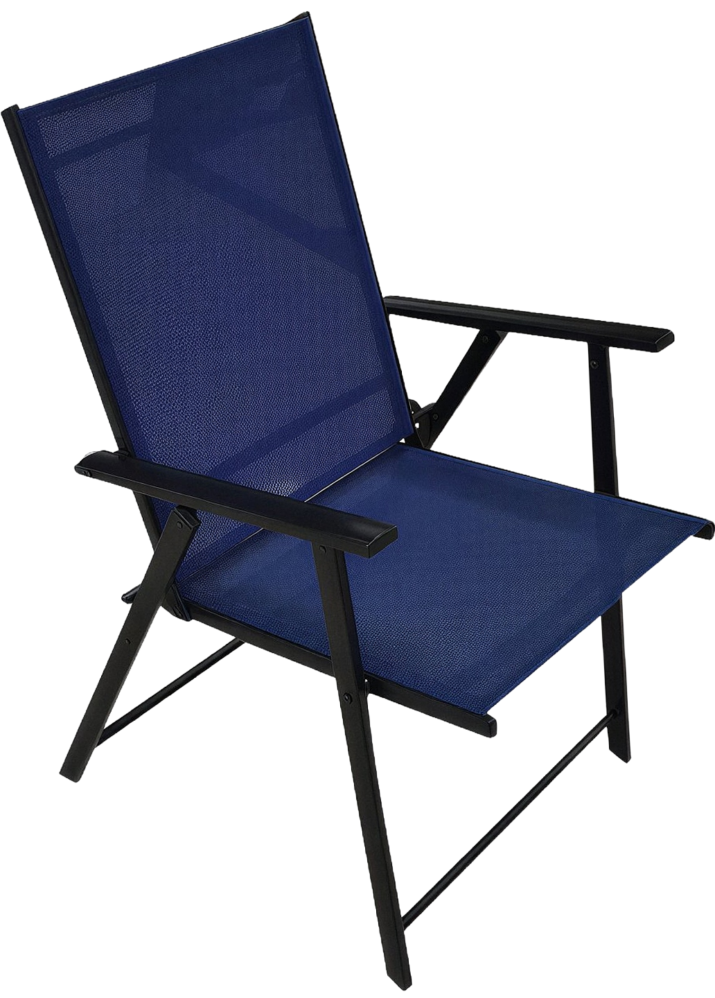 Καρέκλα Παραλίας ArteLibre BLUEWAVE Μπλε/Μαύρο Μέταλλο/Textilene 47x47x89.5cm