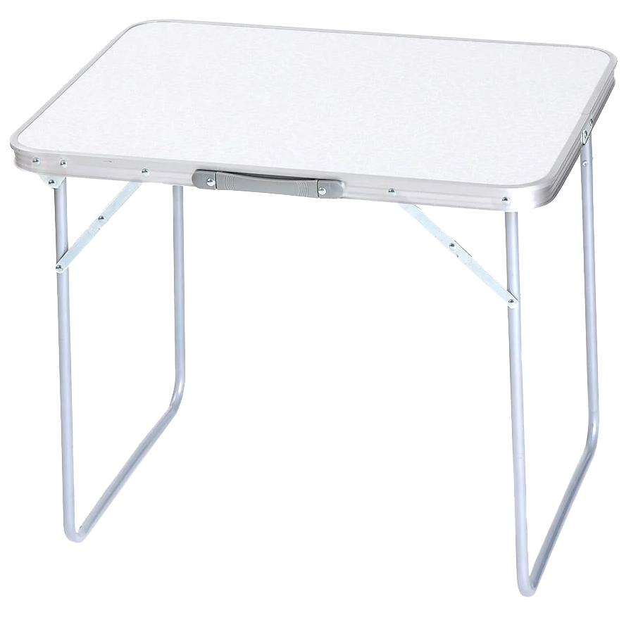 Τραπέζι Σπαστό ArteLibre BLISS Λευκό Αλουμίνιο 70x50x60cm